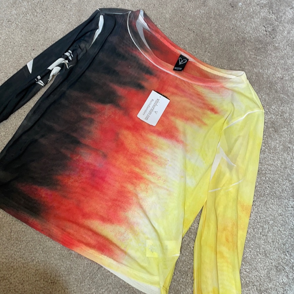 Crop top mesh